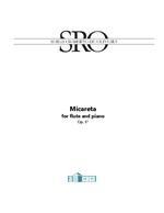 Micareta: for flute and piano. Op. 17.